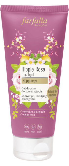 Farfalla Hippie rose Happiness Duschgel