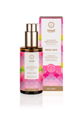 Khadi Hautöl Rose Love