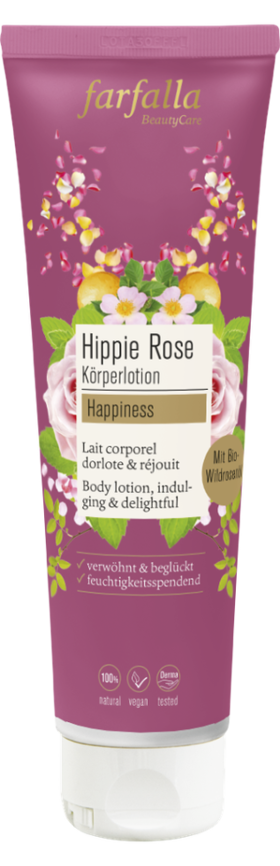Farfalla Hippie rose Happiness Körperlotion