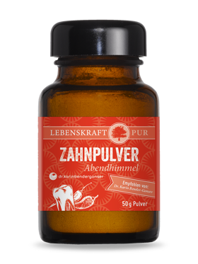 Zahnpulver Abendhimmel