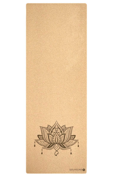 Yogamatte Kork Lotus